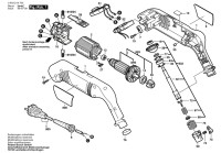 Bosch 0 603 214 703 Peb 500 E Electro-Brush 230 V / Eu Spare Parts